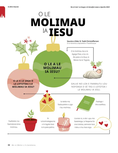 O le a le Molimau Ia Iesu?