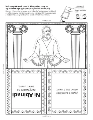 panid ti aktibidad: nangitakder ni Abinadi para iti kinapudno