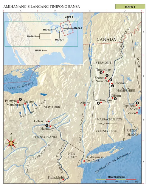 Mapa sa Kasaysayan sa Simbahan 1
