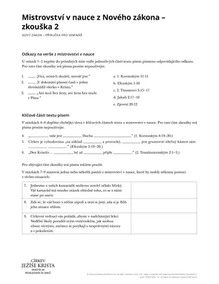New Testament Seminary Teacher Manaul - 2023
