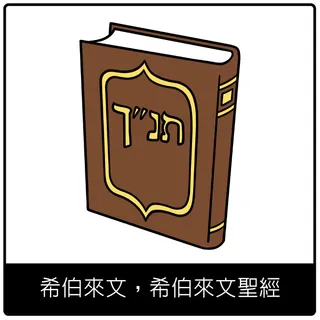 希伯來文，希伯來文聖經福音符號