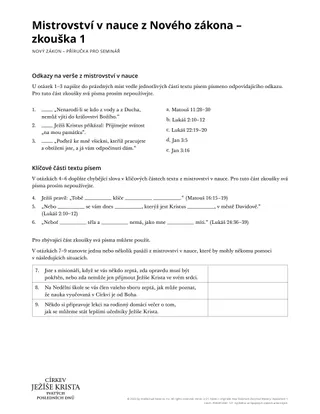 New Testament Seminary Teacher Manual - 2023