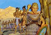 Amalickiah preparing to attach Nephites