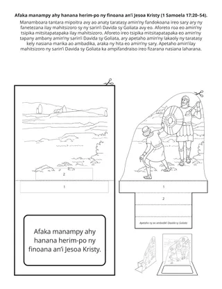 Pejin’ny sahanasa ho an’ny Kilonga: Afaka manampy ahy hanana herimpo ny finoana an’i Jesoa Kristy