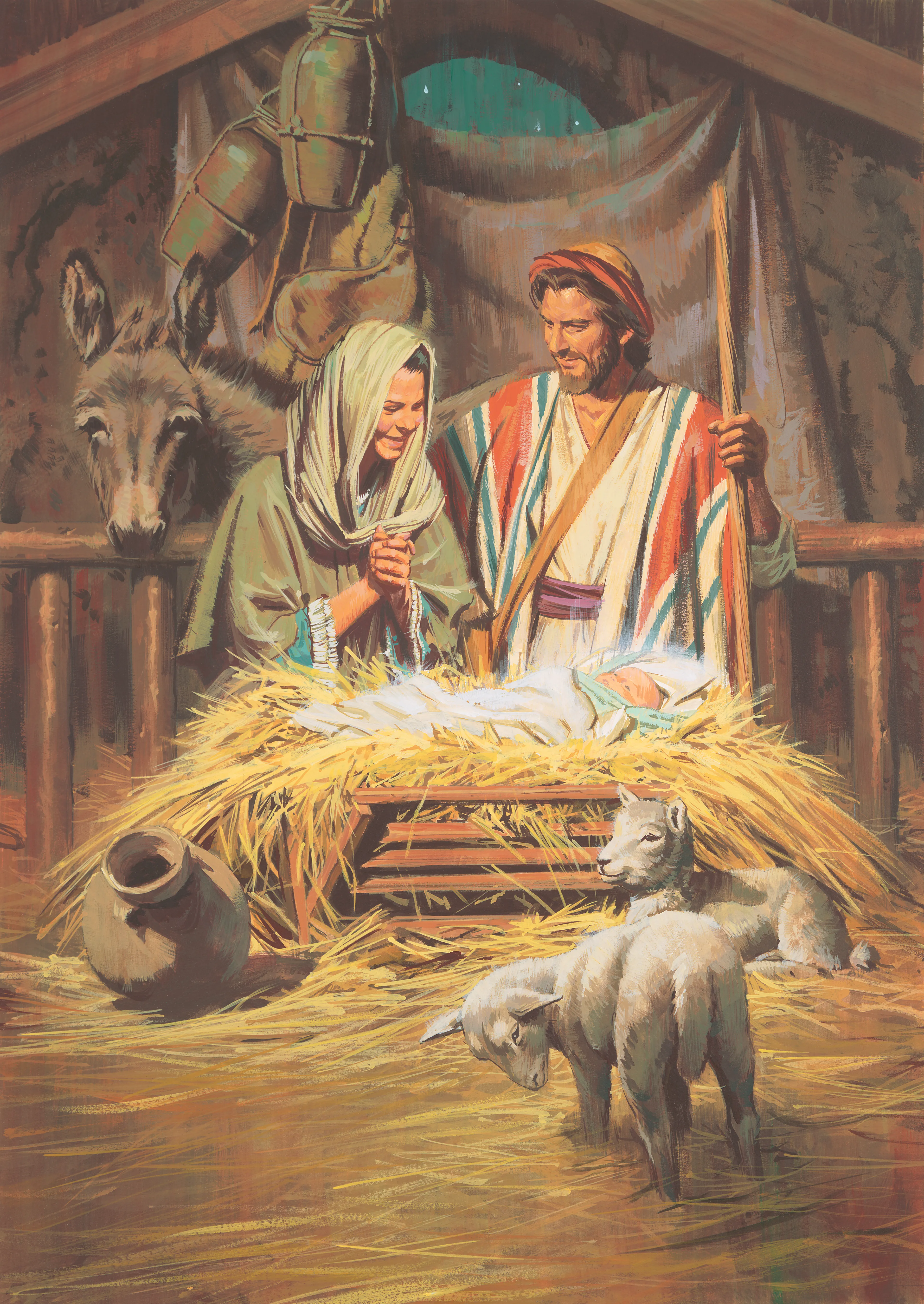 An image of the Nativity scene.