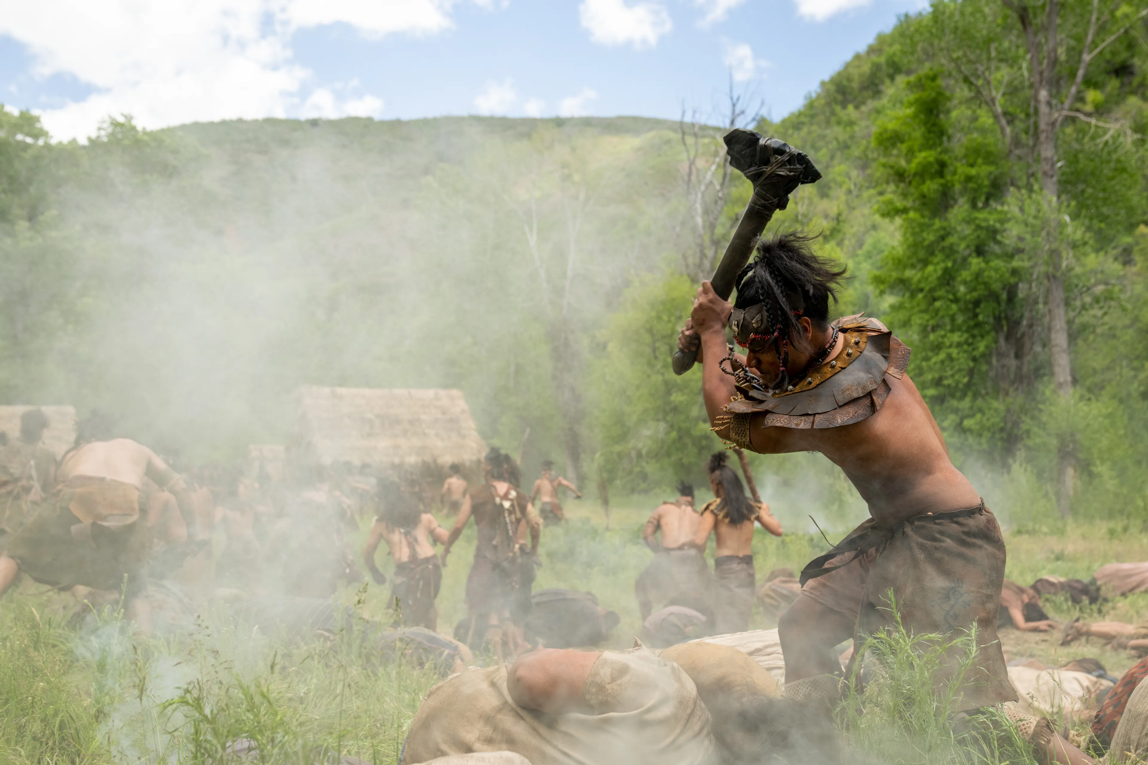 The Lamanite army kills and wounds many of the people of Anti-Nephi-Lehi.