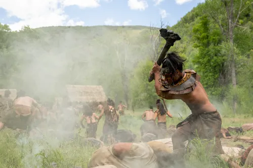 The Lamanite army kills and wounds many of the people of Anti-Nephi-Lehi.