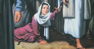 Touch of Faith, by Simon Dewey