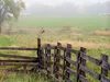 fence and field in Clay County, Missouri
