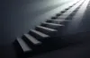 steps with light shining on them