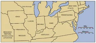 karta sjeverozapadnog SAD–a