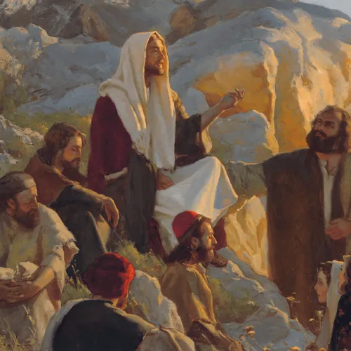 Jesus Christ teaching