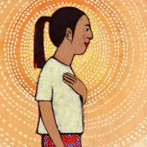 mapahiyomon nga young adult nga babaye