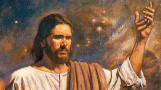 Jesus creating the earth