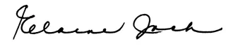 Elaine L. Jack’s signature