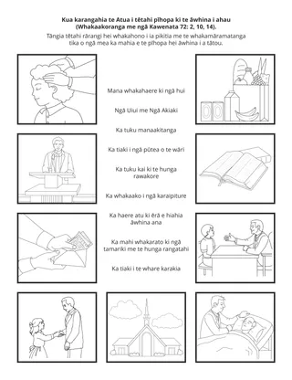 whārangi mahi mā ngā tamariki