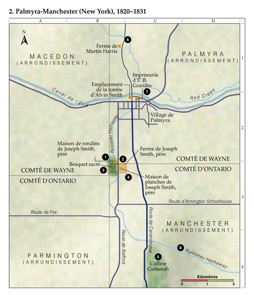 histoire de l’Église, carte 2