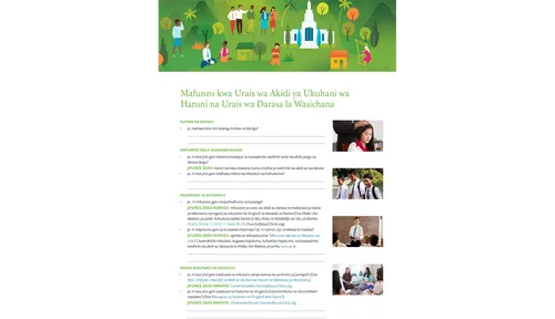 Maelekezo kwa Urais wa Akidi na Darasa