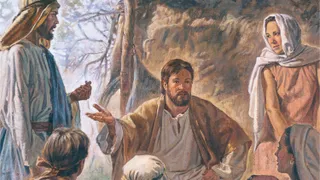 Enoch preaching repentance