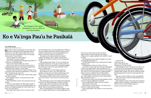 Talanoa PDF ʻo e tamaiki tangata mo ʻenau pasikala ʻi ha paʻake