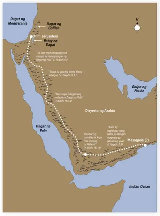 mapa ng Gitnang Silangan