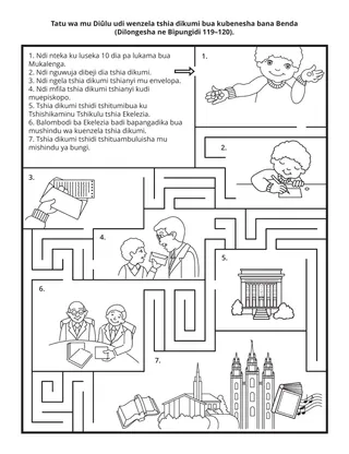 dibeji dia tshibilu bua bana