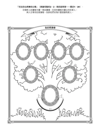 活動頁：我能做自己的家譜