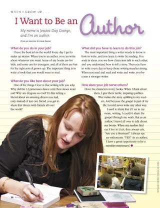 When I Grow Up … I Want to Be an Author