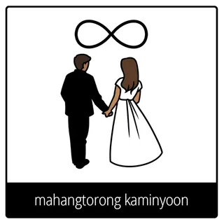 mahangtorong kaminyoon nga simbolo sa ebanghelyo