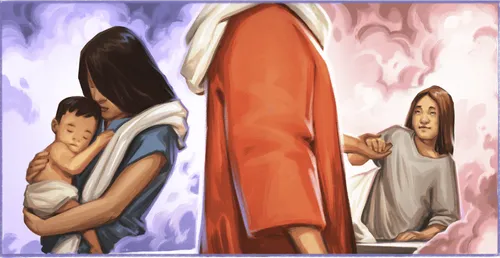 Нифай Мариа, Бяцхан Есүсийг үзэгдэлд харсан нь