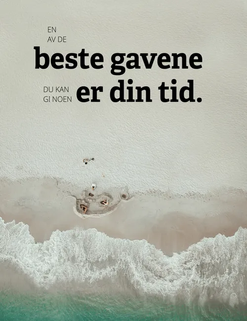plakat “En av de beste gavene”