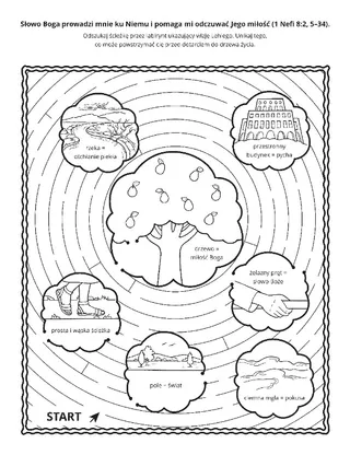 strona z zadaniami: Słowo Boga pomaga mi odczuwać Jego miłość