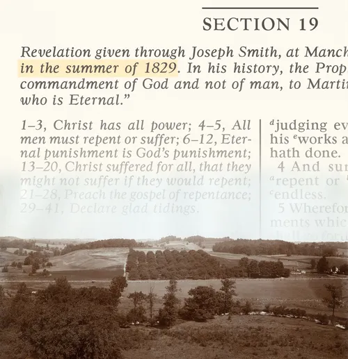 section 19 and Martin Harris farm