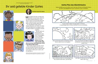 Page from the January 2022 Friend Magazine.