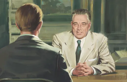 Harold B. Lee and Thomas S. Monson