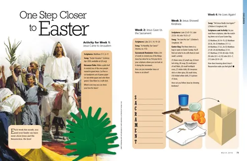 one step closer to Easter