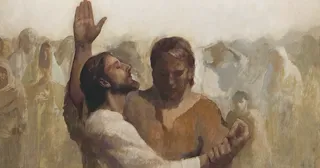 “Хрищення ІІ”, художник Дж. Кірк Річардс