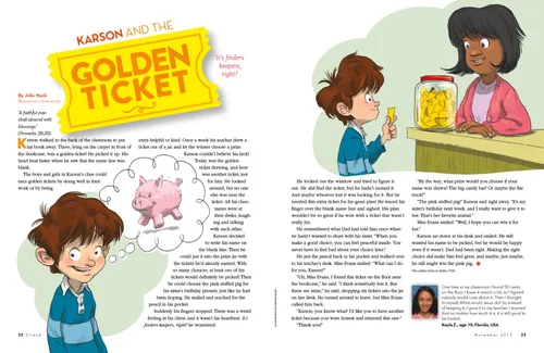 Karson and the Golden Ticket