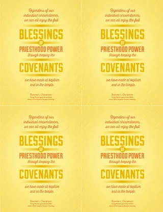 blessings card four-up