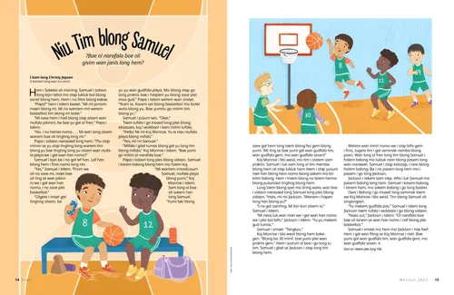 Page from the May/June 2022 Friend Magazine.