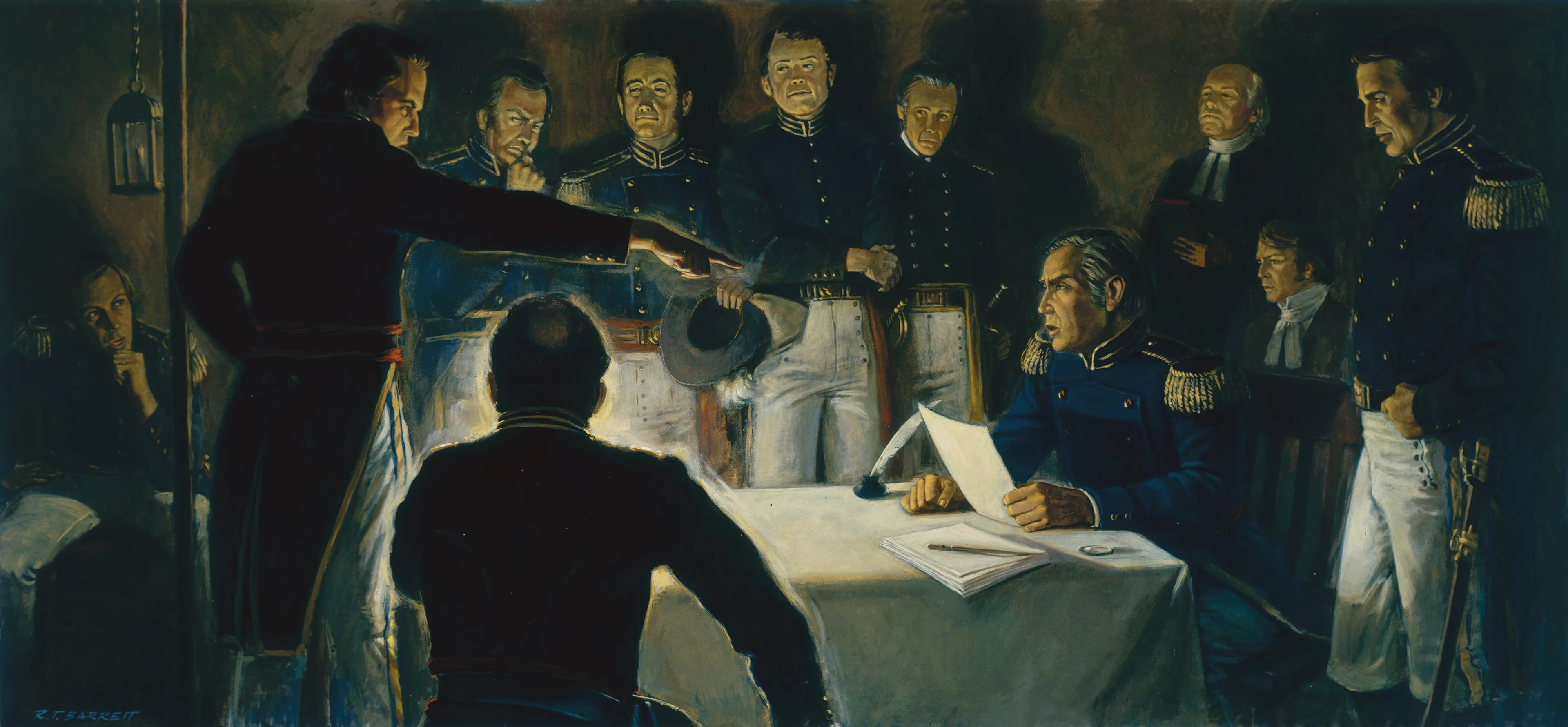 I Will Not Obey Your Order (General Doniphan Refuses to Execute Church Leaders), by Robert T. Barrett; Primary manual 5-30