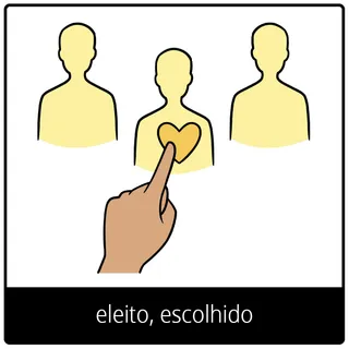 Símbolo do evangelho eleito, escolhido