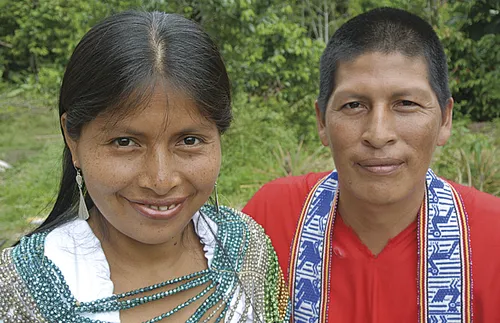 couple in Ecuador