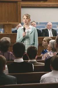 dalagitang nagpapatotoo