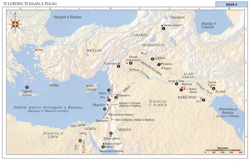 Mapa iti Biblia 9
