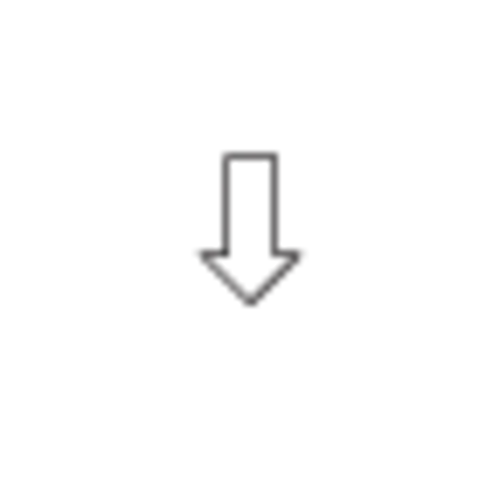 mũi tên chỉ xuống