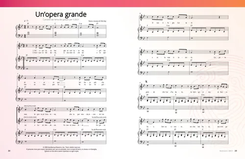 Un’opera grande – Canzone del tema dei giovani per il 2021