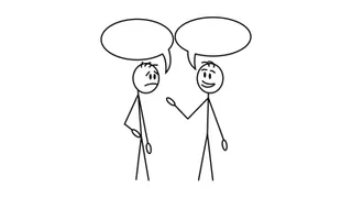 Stick Figure - Brick Wall