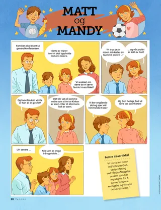 family watching conference together