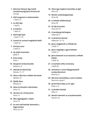 Table of Contents coloring page